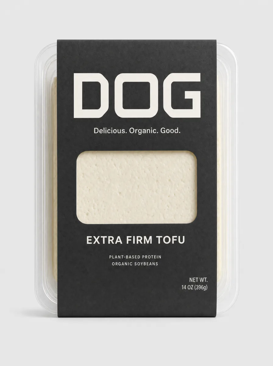 DOG Extra Firm Tofu package